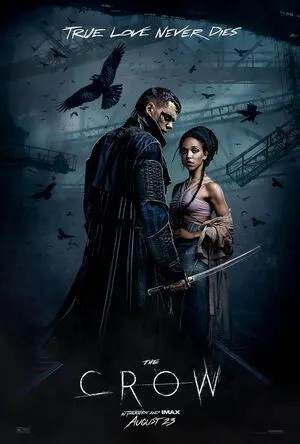 The Crow 2024 Hindi Dual Audio HD Poster Download - filmyfly