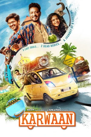 Karwaan 2018 Hindi Dual Audio HD Poster Download - filmyfly