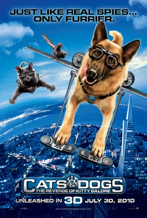 Cats & Dogs: The Revenge of Kitty Galore 2010 Hindi Dual Audio HD Poster Download - filmyfly