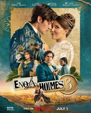 Enola Holmes 3 2026 Hindi Dual Audio HD Poster Download - filmyfly