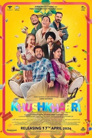 Khushkhabri 2026 Punjabi Audio HD Poster Download - filmyfly